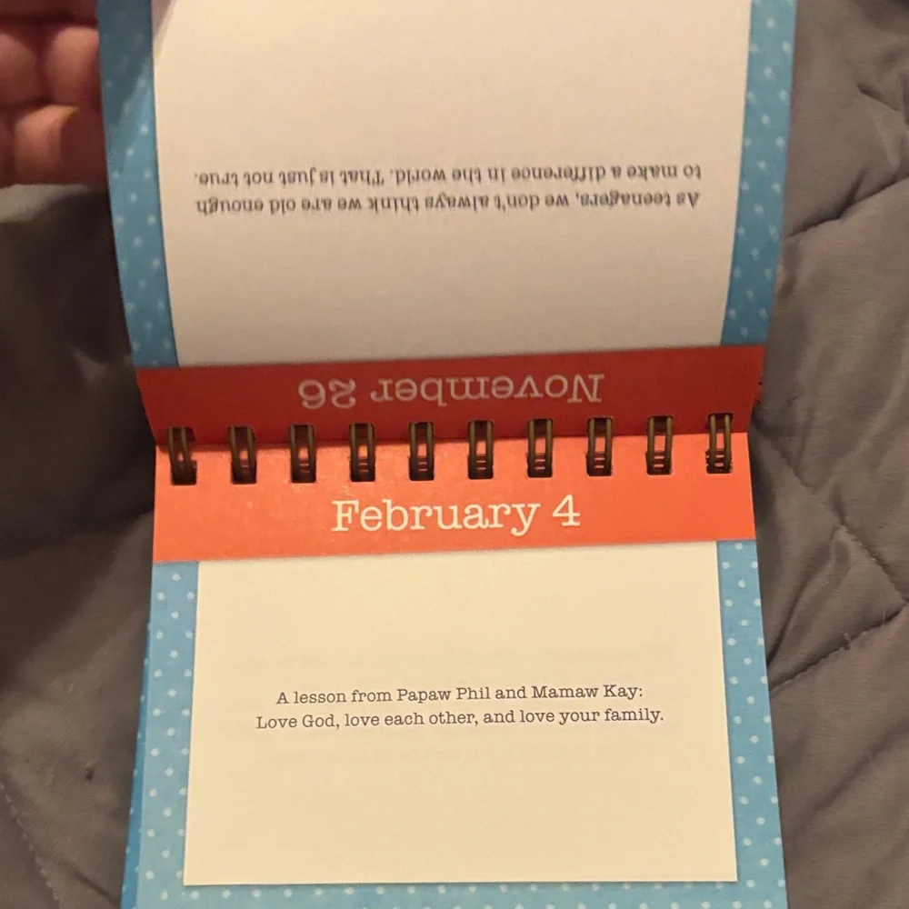 Bible Verse daily Calendar